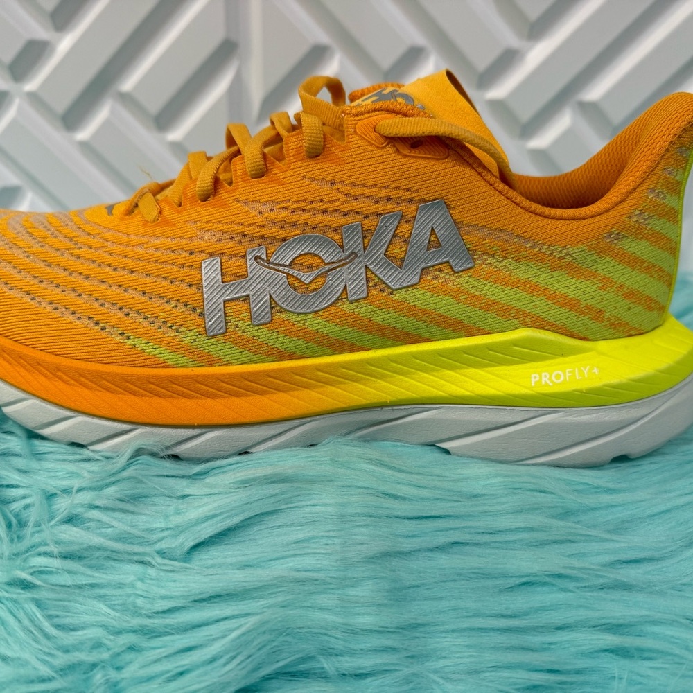 Hoka One One Mach 5 'Radiant Yellow Evening Primrose' Men’s Shoes. New - Picture 6 of 15